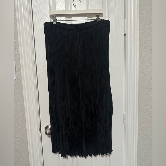 NWT Eileen Fisher Crushed Silk Maxi Skirt - Picture 8 of 9
